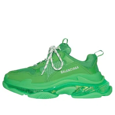 Balenciaga (wmns)  Triple S 'clear Sole - Green'