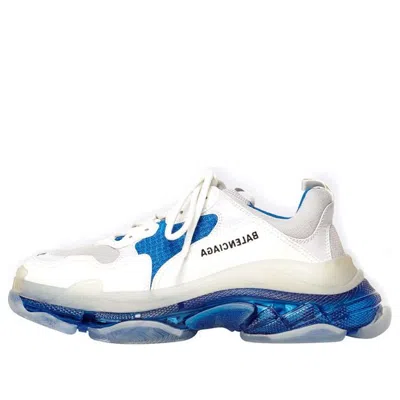 Balenciaga (wmns)  Triple S 'clear Sole - White Blue'