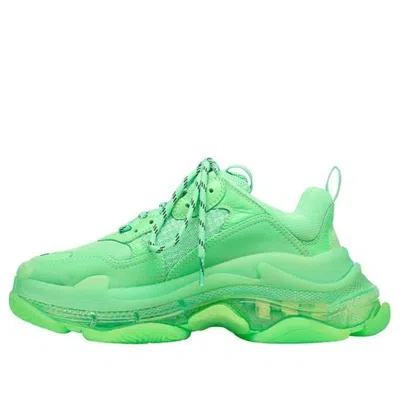 Balenciaga (wmns)  Triple S Clear Sole Trainer 'neon Green'