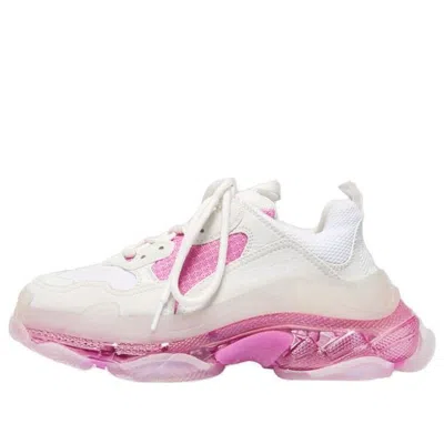 Balenciaga (wmns)  Triple S Clear Sole Trainer 'white Pink'