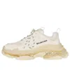 Balenciaga (wmns)  Triple S Sneaker 'clear Sole - Eggshell' In White