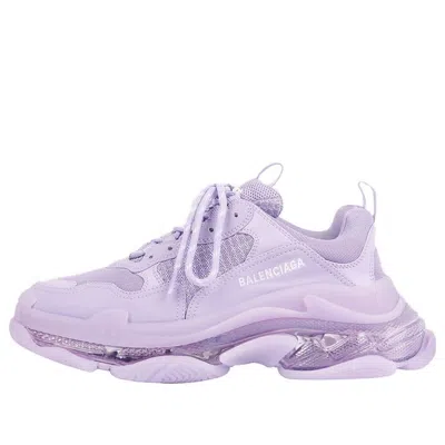 Balenciaga (wmns)  Triple S Sneaker 'clear Sole - Light Lilac' In Purple