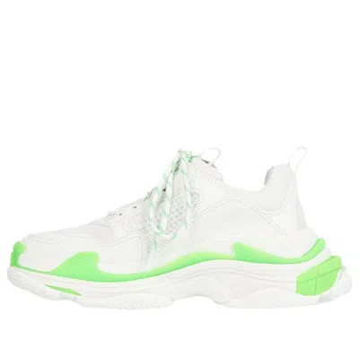Balenciaga (wmns)  Triple S Sneaker 'fluo Green' In White