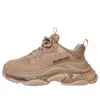 Balenciaga (wmns)  Triple S Sneakers 'clear Sole Brown'