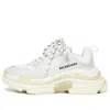 Balenciaga Triple S Low-top Sneakers With Chunky Maxi Sole In White