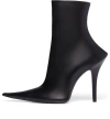Balenciaga Witch 110 High Heel Ankle Boots In Black