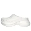 Balenciaga X Crocs Logo-embossed Platform Mules In White