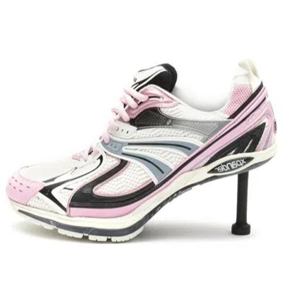 Balenciaga (wmns)  X-pander Sneaker Heels 'white Pink Black' In Multi