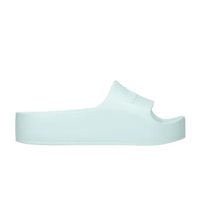 Pre-owned Balenciaga Wmns Chunky Slides 'green Aqua' | Women's Size 38
