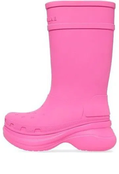 Balenciaga (wmns) Crocs X  Boots 'bright Pink'