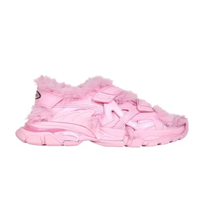Pre-owned Balenciaga Wmns Furry Sandal 'pink' | Women's Size 36