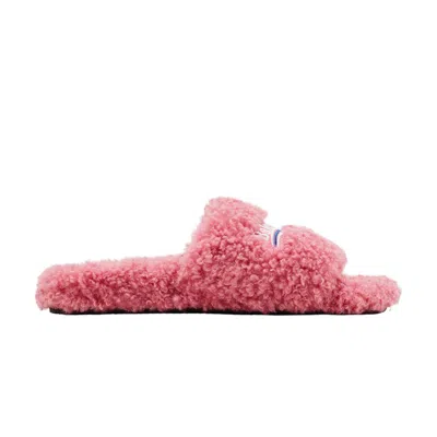 Pre-owned Balenciaga Wmns Furry Slides 'sweet Pink' | Women's Size 35