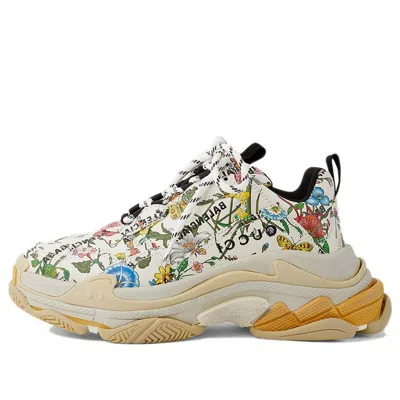 Balenciaga (wmns) Gucci X  The Hacker Project Triple S 'flora Print'