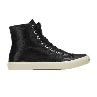 Pre-owned Balenciaga Wmns Paris High 'black Arena Lambskin' | Women's Size 37