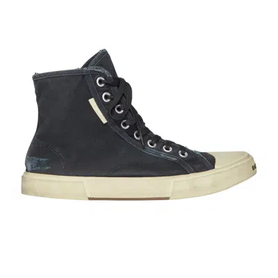Pre-owned Balenciaga Wmns Paris High 'destroyed - Black White' | Women's Size 34