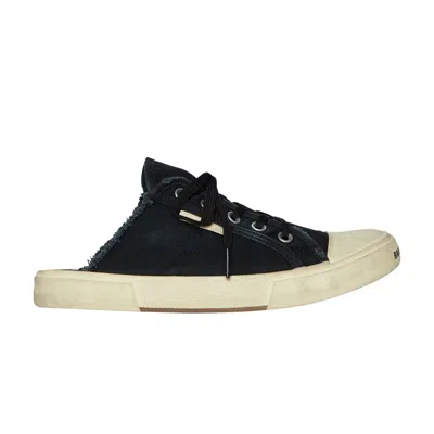 Pre-owned Balenciaga Wmns Paris Sneaker Mule 'destroyed - Black' | Women's Size 35