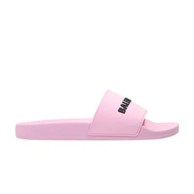 Pre-owned Balenciaga Wmns Pool Slides 'light Pink' | Women's Size 40