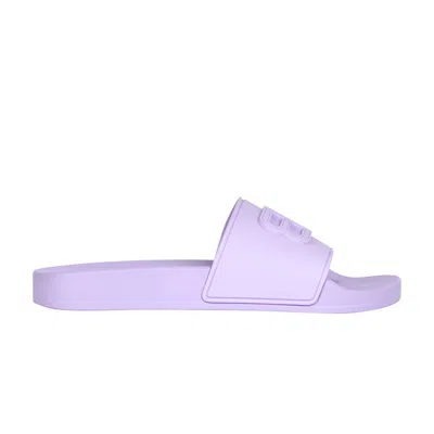 Pre-owned Balenciaga Wmns Pool Slides 'lilac' | Purple | Women's Size 36