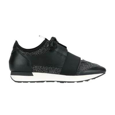 Pre-owned Balenciaga Wmns Race Runner 'black White' | Women's Size 35