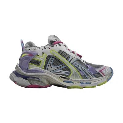 Pre-owned Balenciaga Wmns Runner Sneaker 'grey Light Purple' | Women's Size 36 In Gray