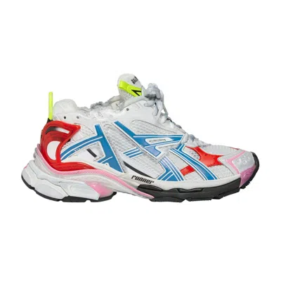 Pre-owned Balenciaga Wmns Runner Sneaker 'white Multi-color' | Women's Size 35