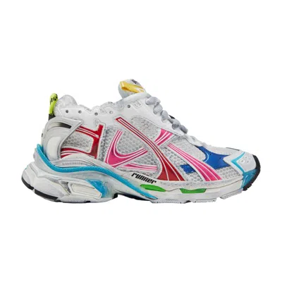 Pre-owned Balenciaga Wmns Runner Sneaker 'worn-out - White Multi-color' | Women's Size 41