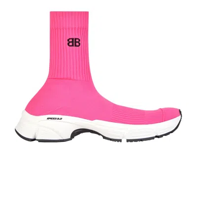 Pre-owned Balenciaga Wmns Speed 3.0 Sneaker 'fluo Pink' | Women's Size 38