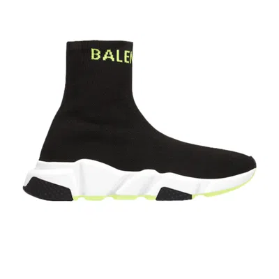 Pre-owned Balenciaga Wmns Speed Trainer 'black Neon' | Women's Size 42