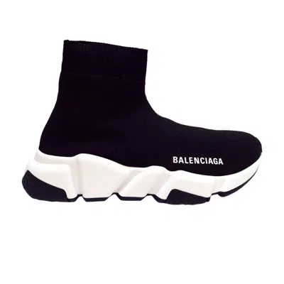 Pre-owned Balenciaga Wmns Speed Trainer 'black White' 2019 | Women's Size 34