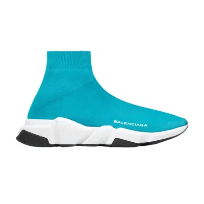 Pre-owned Balenciaga Wmns Speed Trainer 'turquoise' | Blue | Women's Size 41