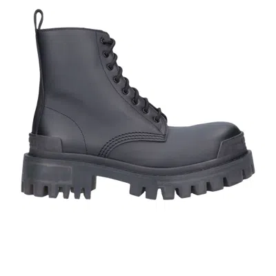 Pre-owned Balenciaga Wmns Strike 20mm Boot 'black' | Women's Size 35