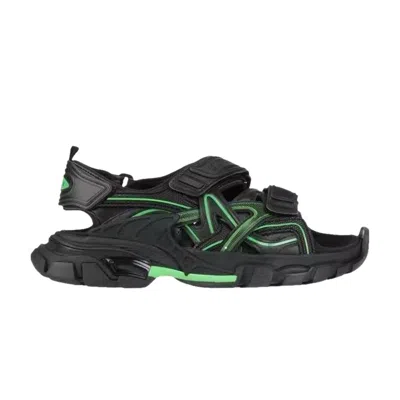Pre-owned Balenciaga Wmns Track Sandal 'black Green' | Women's Size 36