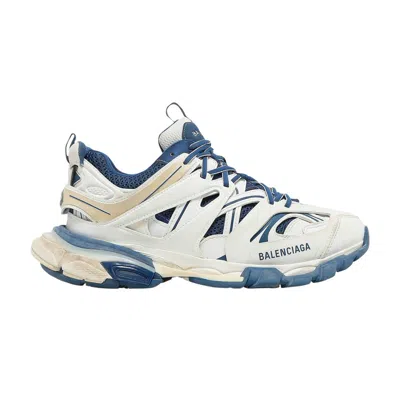 Pre-owned Balenciaga Wmns Track Sneaker 'white Blue' | Women's Size 40