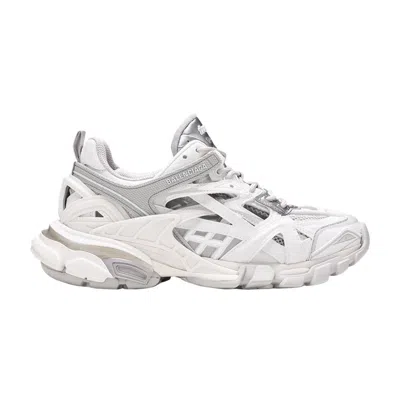 Pre-owned Balenciaga Wmns Track.2 Open Sneaker 'white Grey' | Women's Size 34