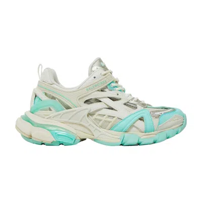 Pre-owned Balenciaga Wmns Track.2 Sneaker 'white Green' | Women's Size 38