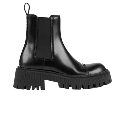 Pre-owned Balenciaga Wmns Tractor 20mm Boot 'black' | Women's Size 37