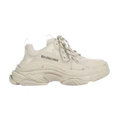 Pre-owned Balenciaga Wmns Triple S Sneaker 'beige' | Brown | Women's Size 37