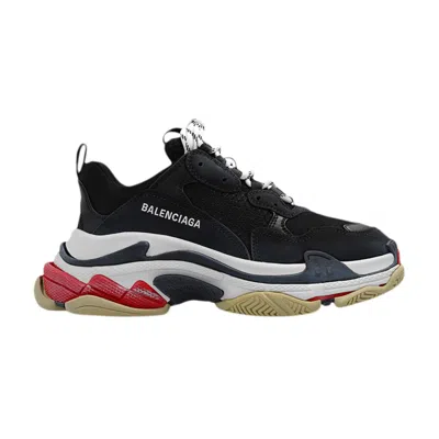 Pre-owned Balenciaga Wmns Triple S Sneaker 'black Red' 2023 | Women's Size 34