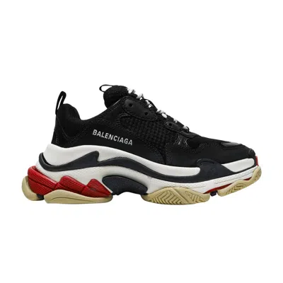 Pre-owned Balenciaga Wmns Triple S Sneaker 'black Red' | Women's Size 34