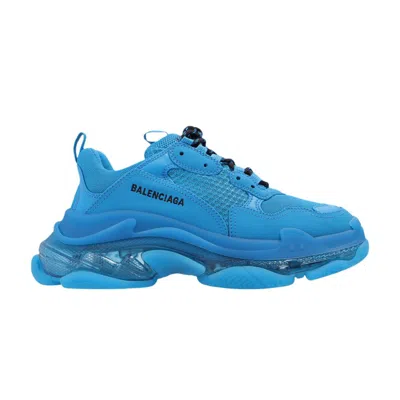 Pre-owned Balenciaga Wmns Triple S Sneaker 'clear Sole - Blue' | Women's Size 35