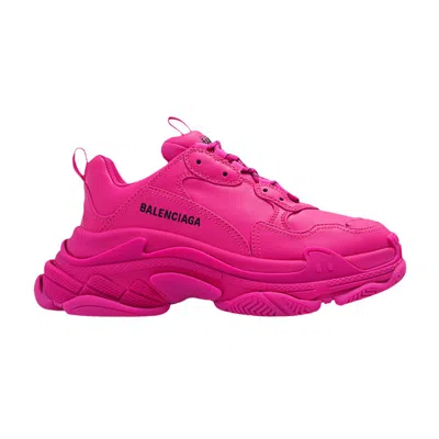 Pre-owned Balenciaga Wmns Triple S Sneaker 'dark Pink' | Women's Size 36