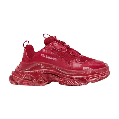 Pre-owned Balenciaga Wmns Triple S Sneaker 'dark Red' | Women's Size 36