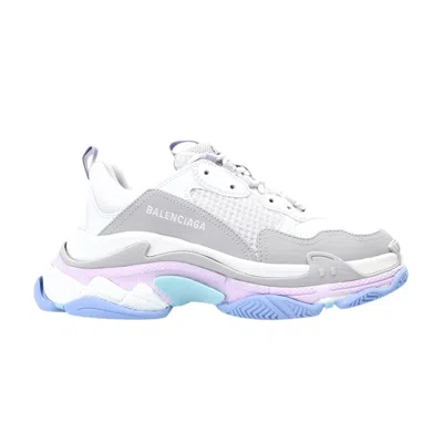 Pre-owned Balenciaga Wmns Triple S Sneaker 'pastel' | Multi-color | Women's Size 37