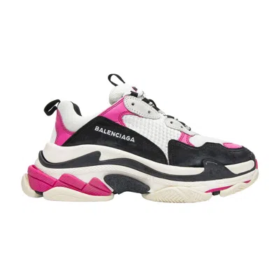 Pre-owned Balenciaga Wmns Triple S Sneaker 'pink' | White | Women's Size 41
