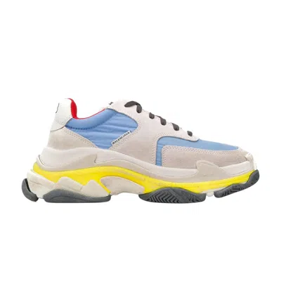 Pre-owned Balenciaga Wmns Triple S Trainer 'light Grey Blue' | Women's Size 35