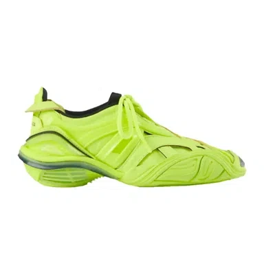 Pre-owned Balenciaga Wmns Tyrex Fluo Yellow 617517w2ua1