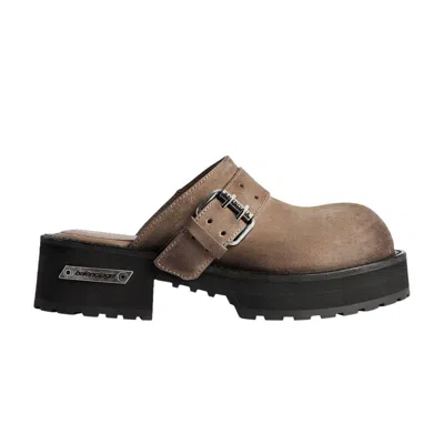 Pre-owned Balenciaga Wmns Venom Mule 'biscuit Silver' | Women's Size 38