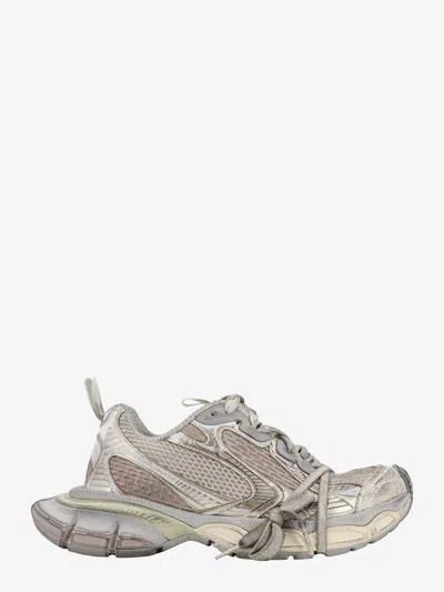 Balenciaga Multicolor Canvas 3xl Sneakers In White