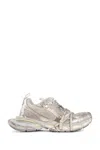 Balenciaga Multicolor Canvas 3xl Sneakers In Beige