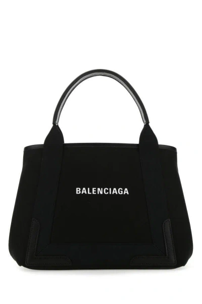 Balenciaga Borsa Cabas Navy Xs Da Donna In Nero In Black